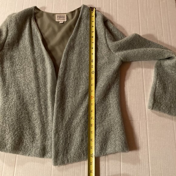 Gianfranco Ferre Studio Mohair Sweater Cardigan US10 IT46 - Picture 9 of 12